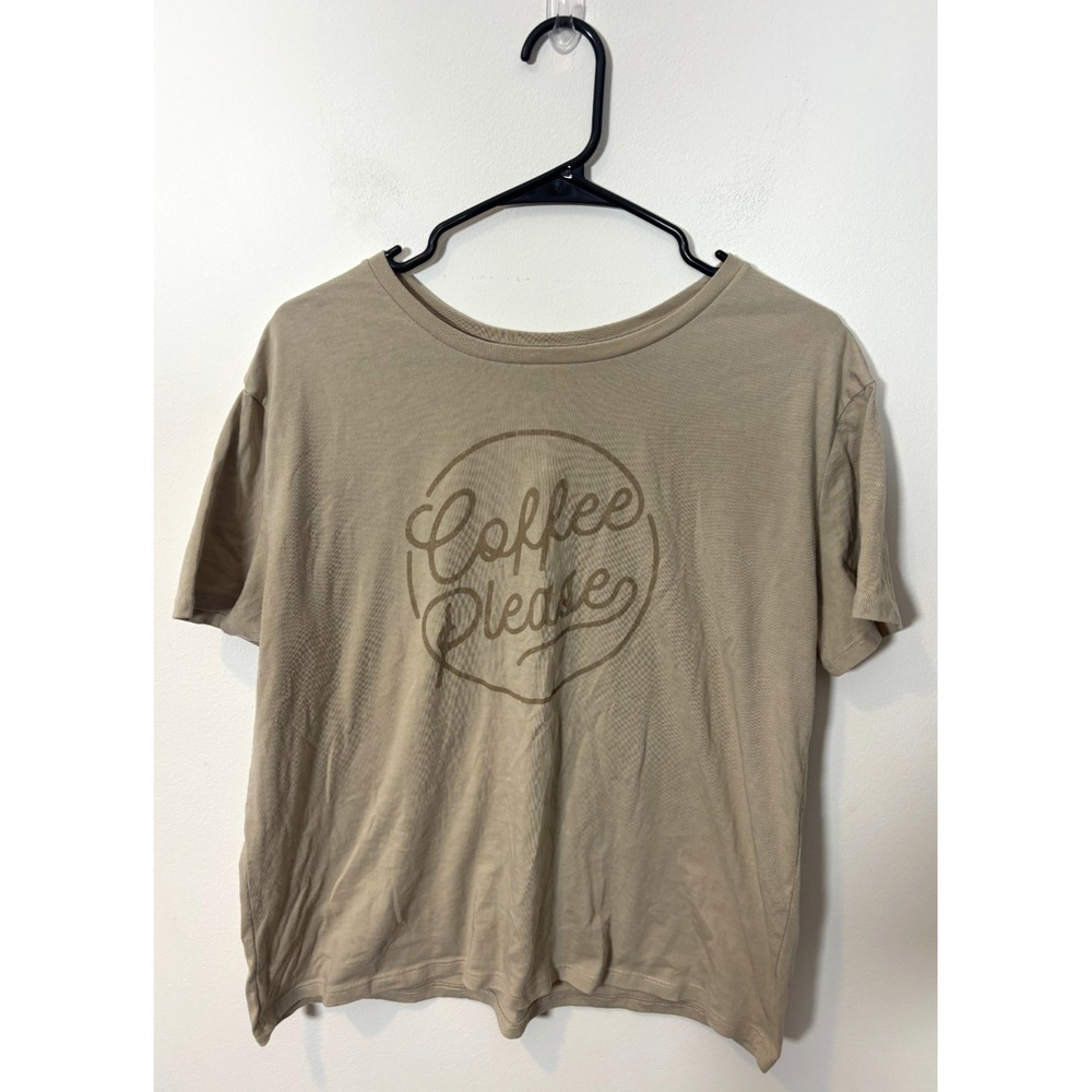 Fifth Sun Women's XXL Coffee Please T-Shirt Basic